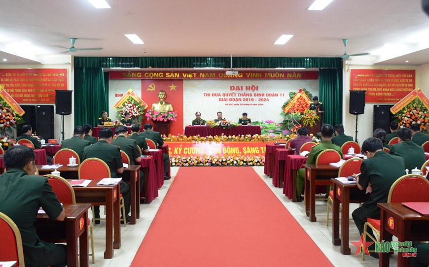 View - 	Binh đoàn 11 tổ chức Đại hội Thi đua Quyết thắng giai đoạn 2019-2024